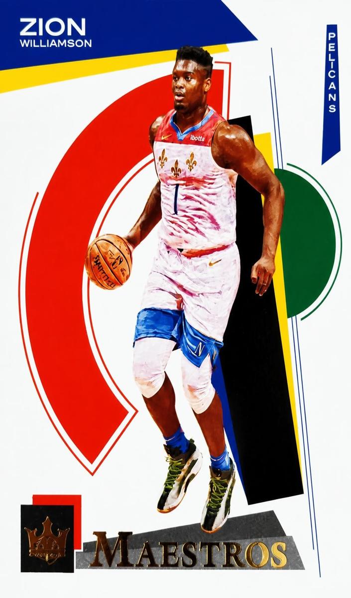 2020 Panini Court Kings Zion Williamson #6 card