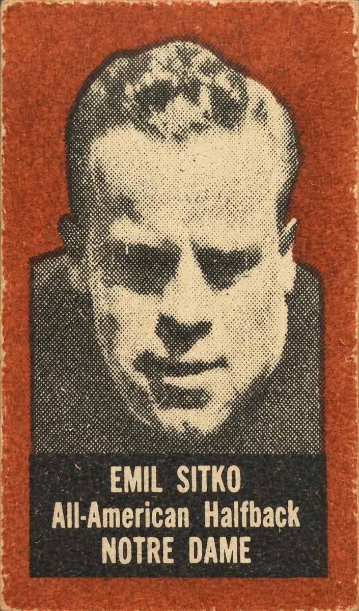 1950 Emil Sitko [Brown] #76