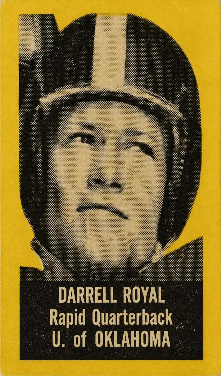 1950 Darrell Royal [Yellow] #71