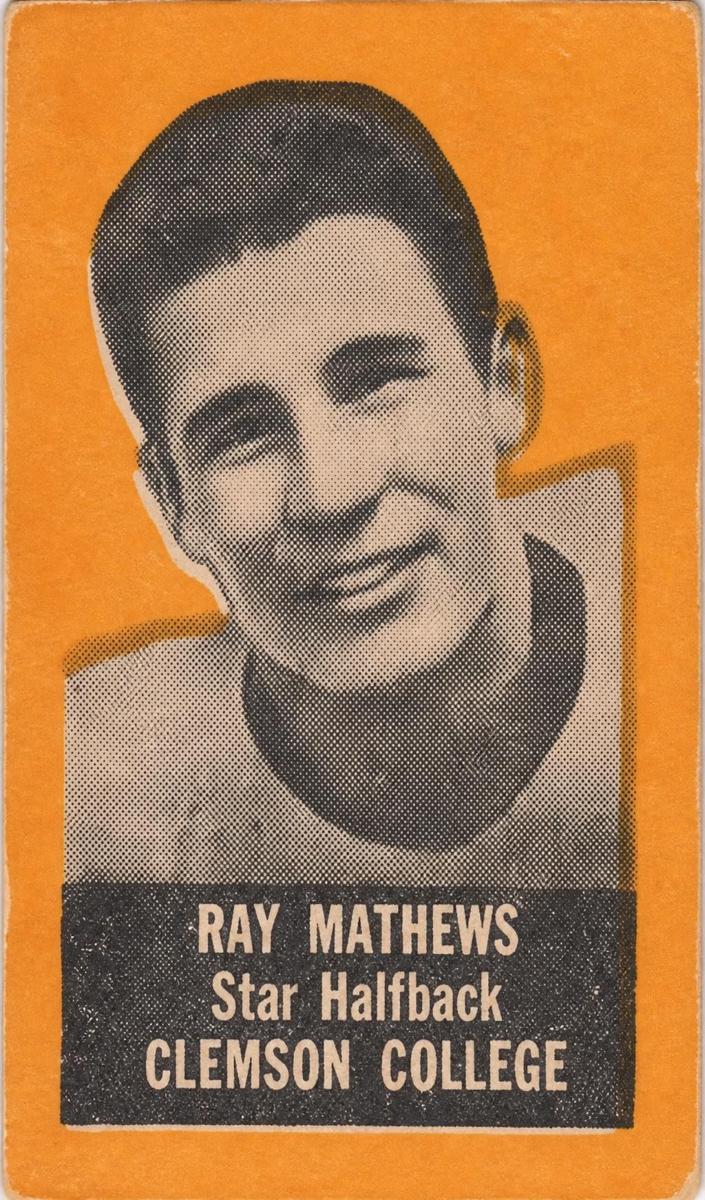 1950 Ray Mathews [Yellow] #54