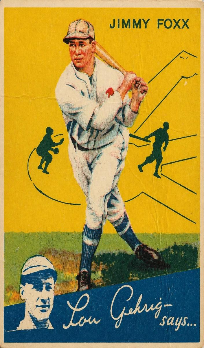 1934 Jimmie Foxx #58