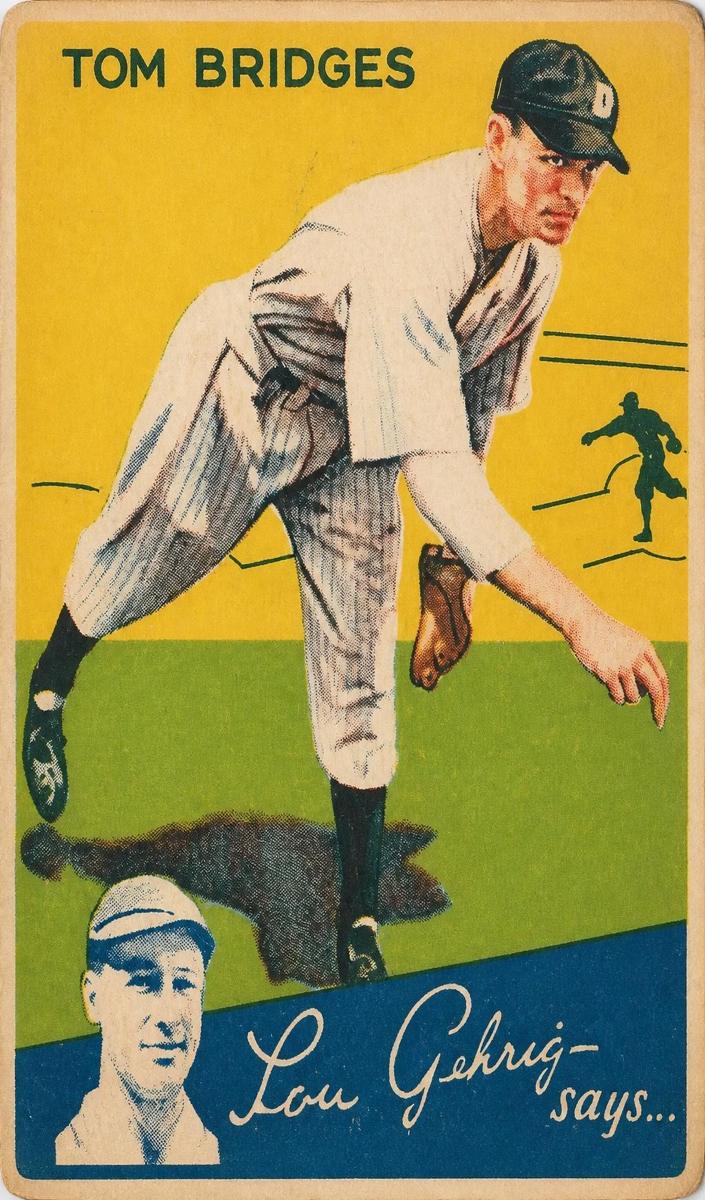 1934 Tom Bridges #87
