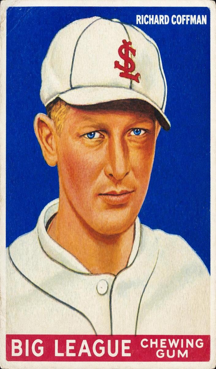 1934 World Wide Gum Richard Coffman #23 card