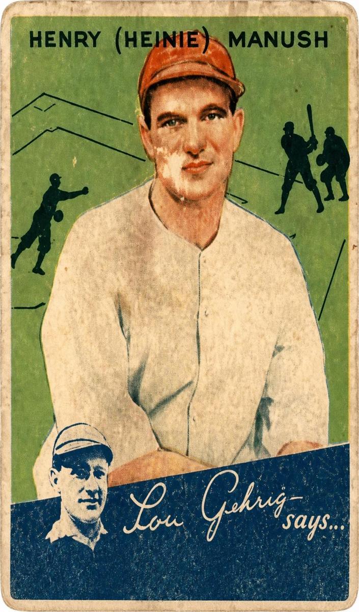 1934 Heinie Manush #68