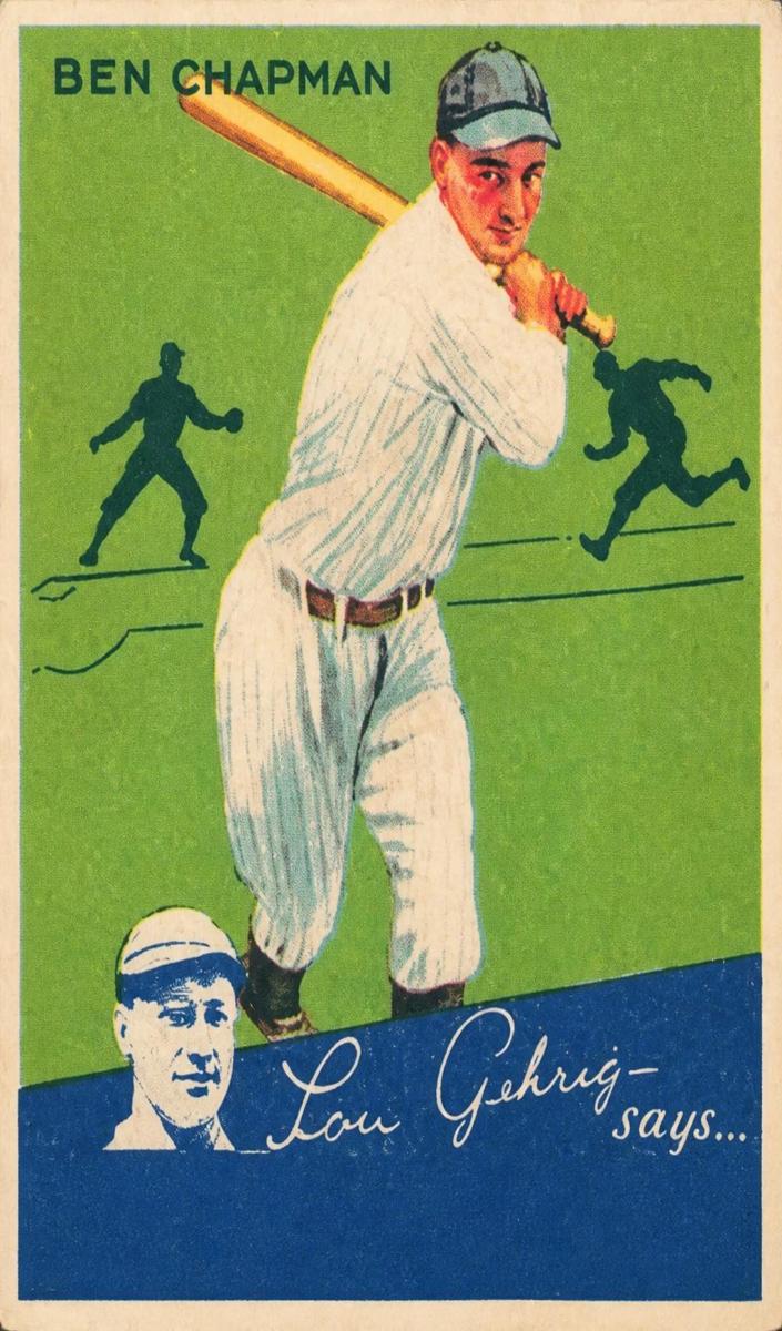1934 Ben Chapman #51