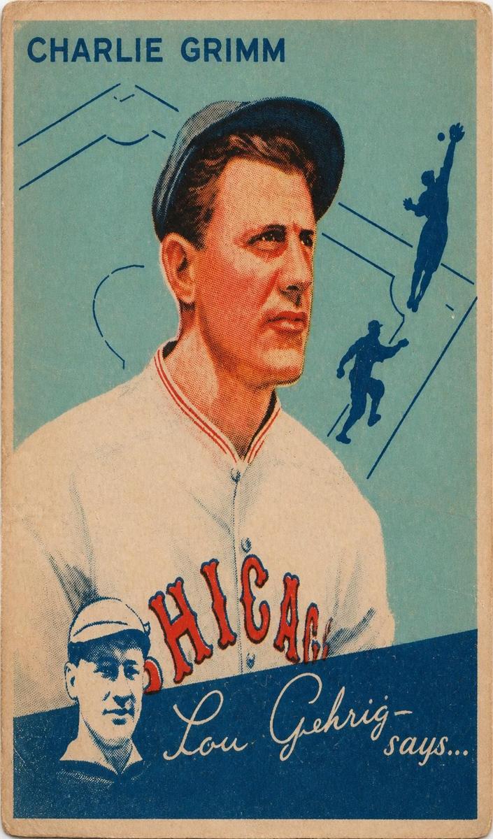 1934 Charlie Grimm #61