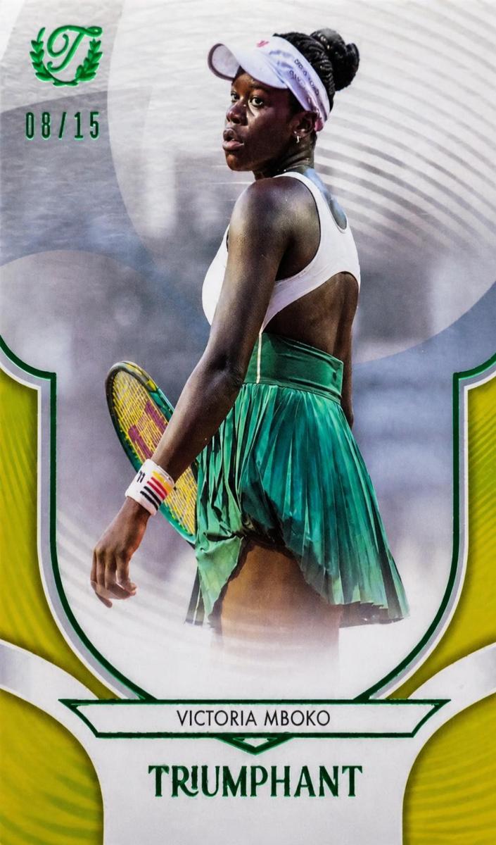 2025 Victoria Mboko [Tennis Ball Yellow Foil] #75