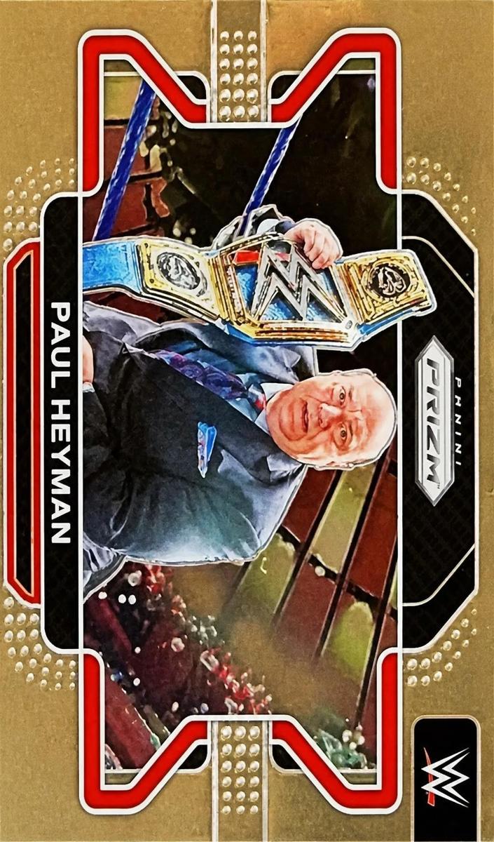 2022 Panini Prizm WWE Paul Heyman #55 card