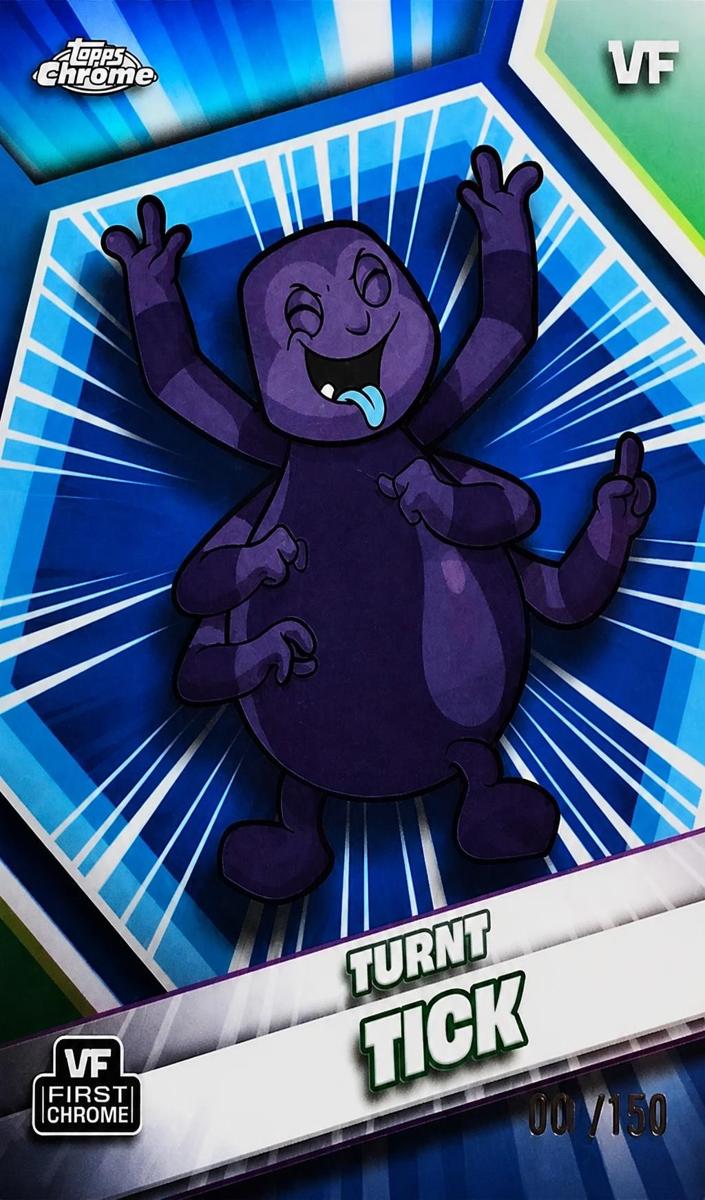 2026 Turnt Tick [Blue Refractor] #184