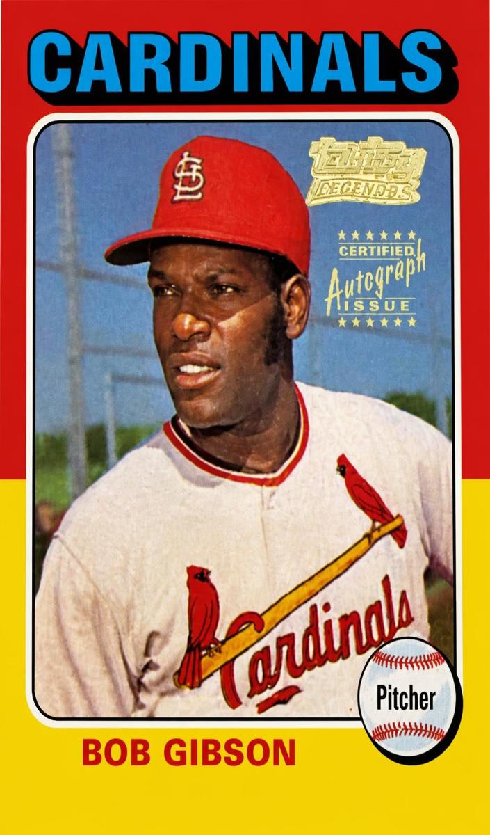 2001 Bob Gibson #TT18F