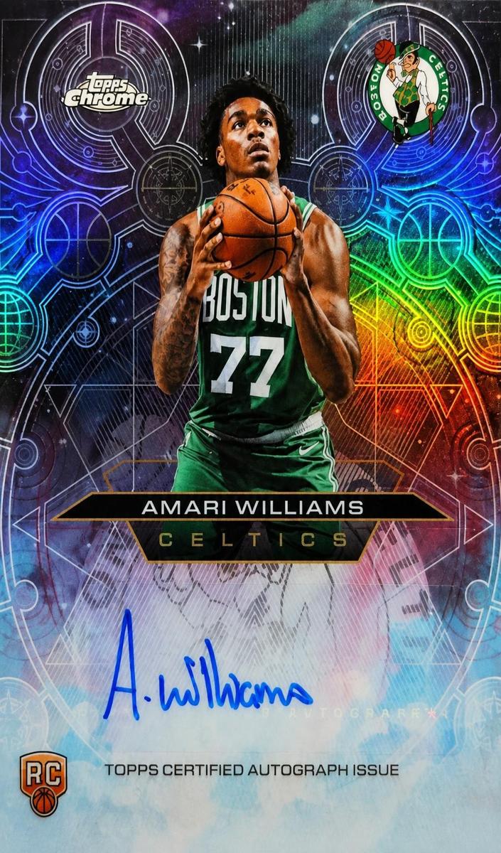 2025 Topps Chrome Update Amari Williams #CH-AWI card