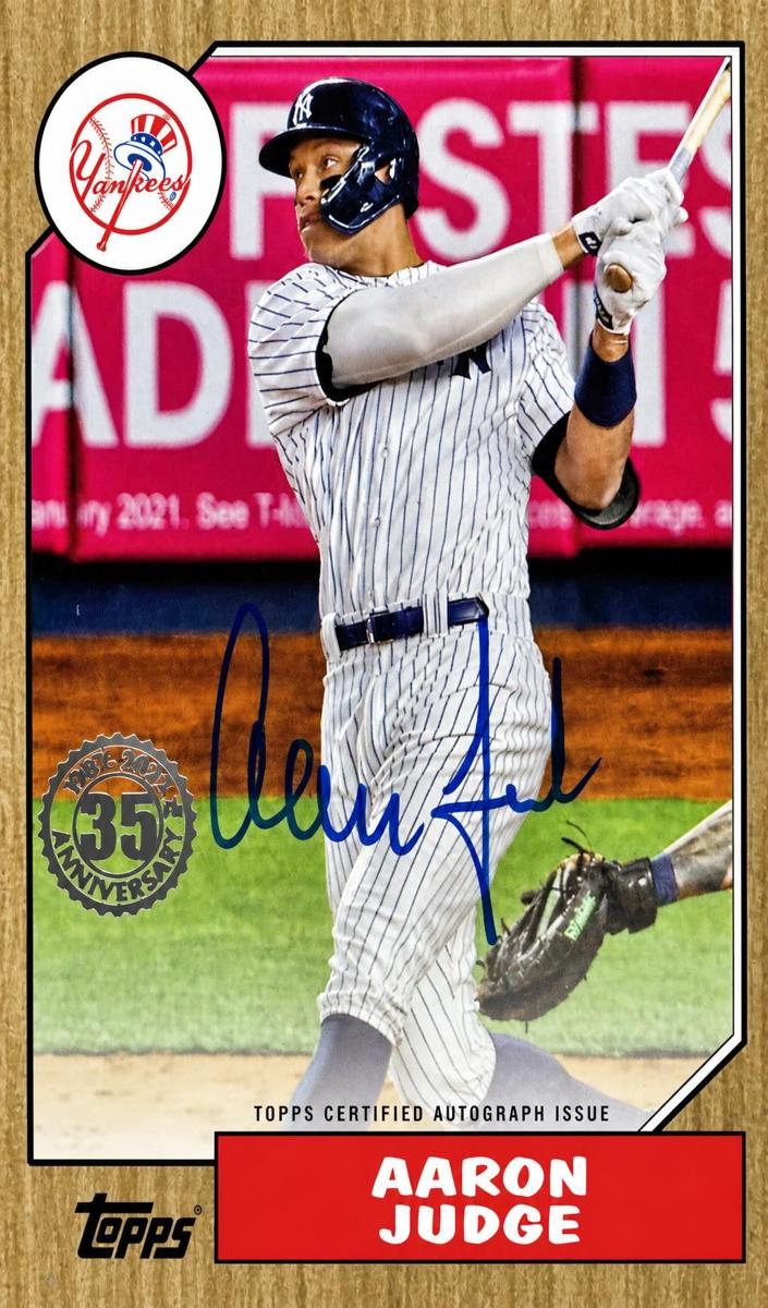 2022 Topps Update Aaron Judge #87BA-AJ card