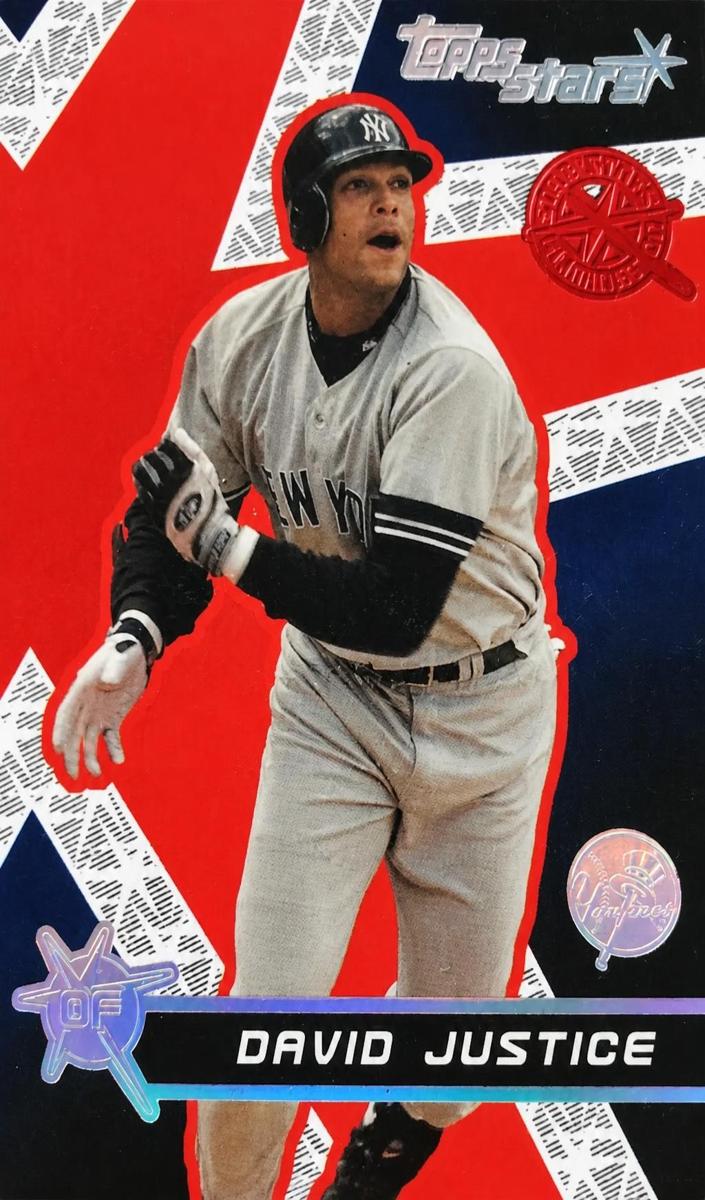 2001 David Justice #127