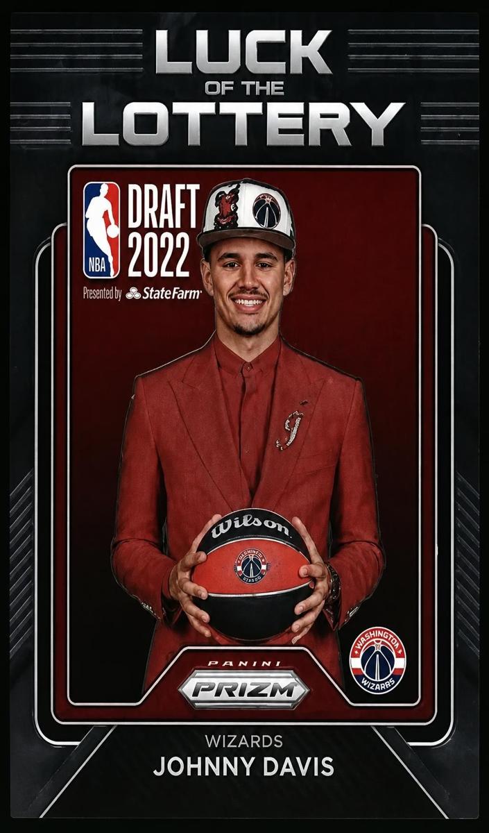 2022 Panini Prizm Johnny Davis #12 card