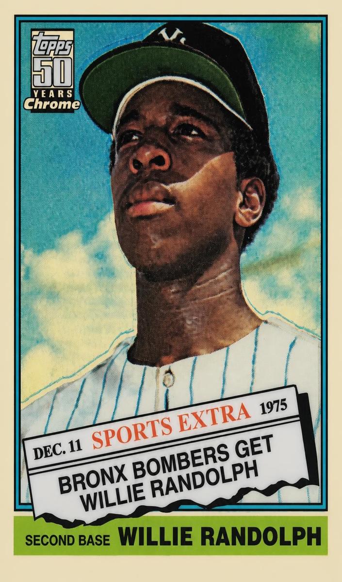 2001 Willie Randolph #T124