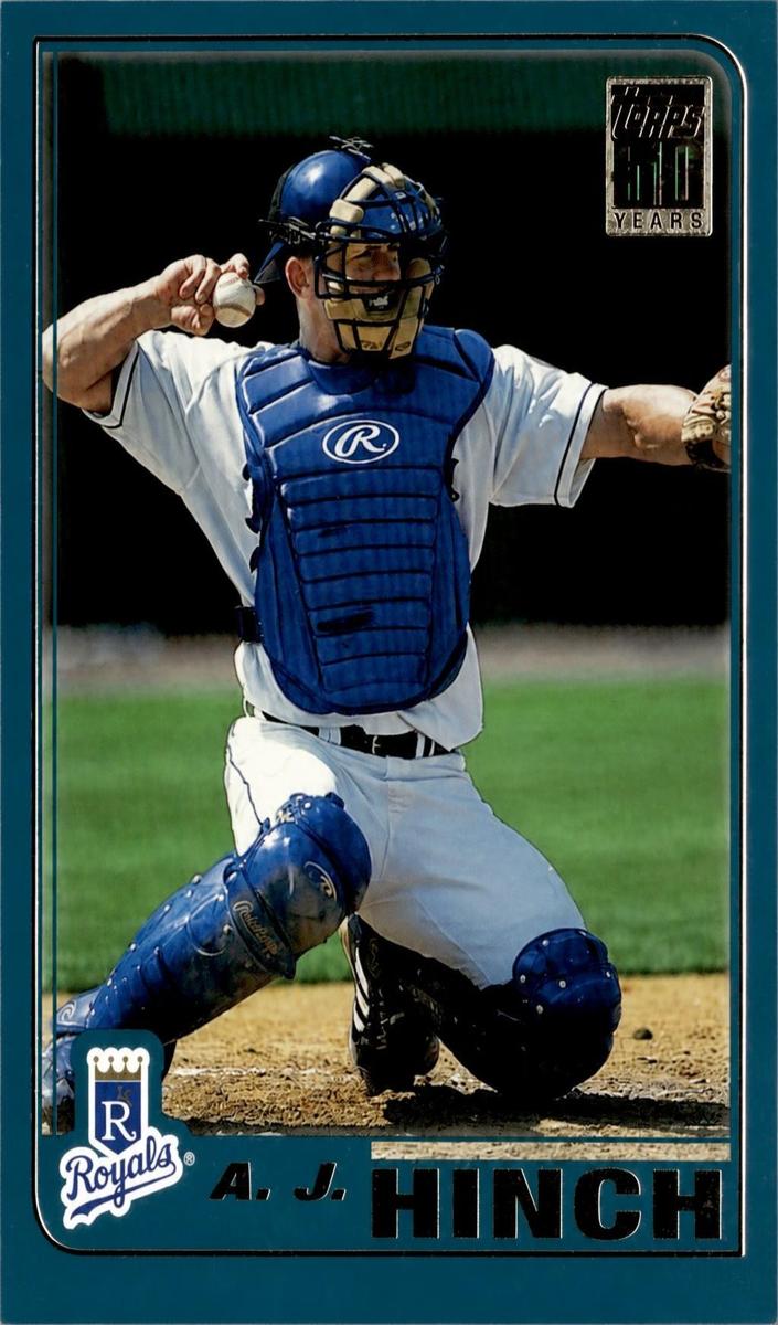 2001 Topps Traded A.J. Hinch #T157 card