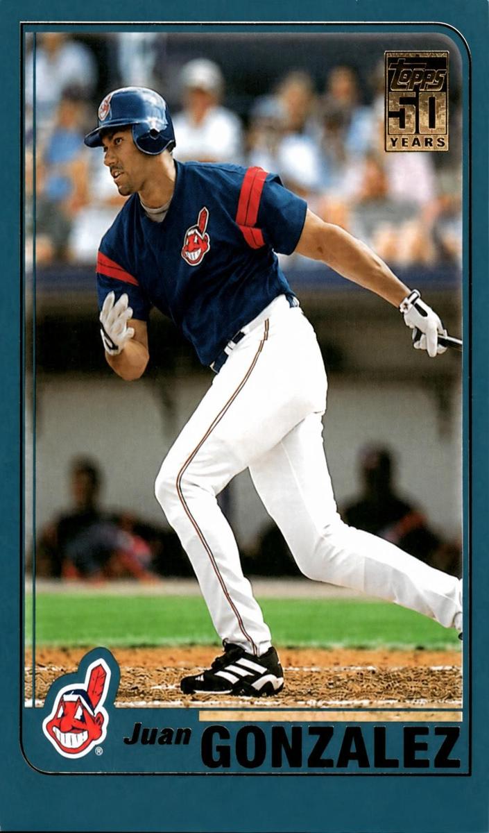 2001 Juan Gonzalez #T87