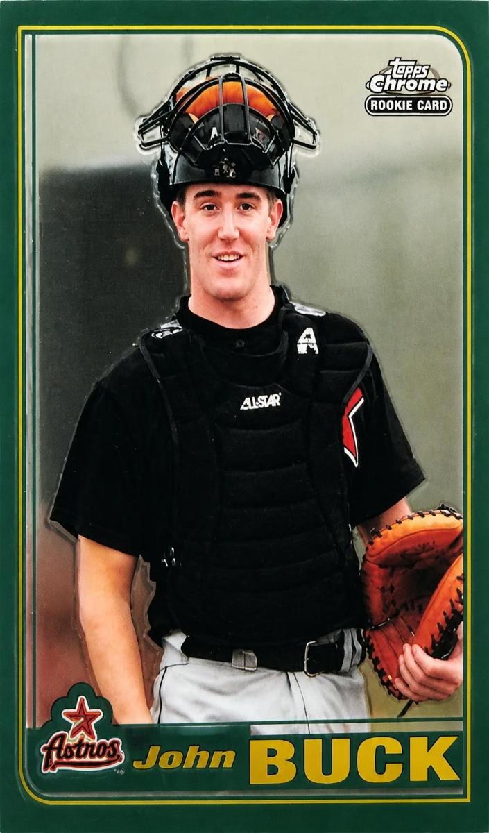 2001 Topps Chrome Traded John Buck #T216 card