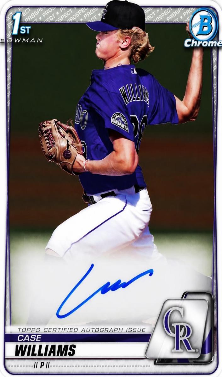 2020 Case Williams [Gold] #CDA-CWI