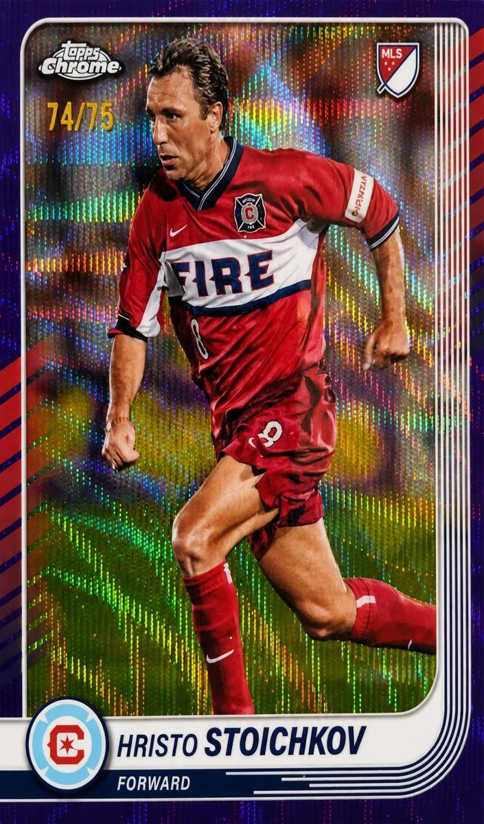 2025 Hristo Stoichkov [Purple Wave Refractor] #84
