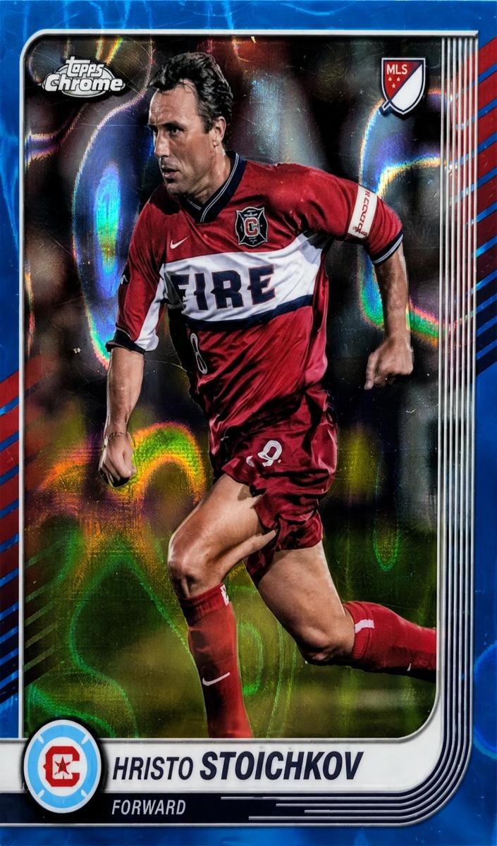 2025 Hristo Stoichkov [Blue Lava Refractor] #84