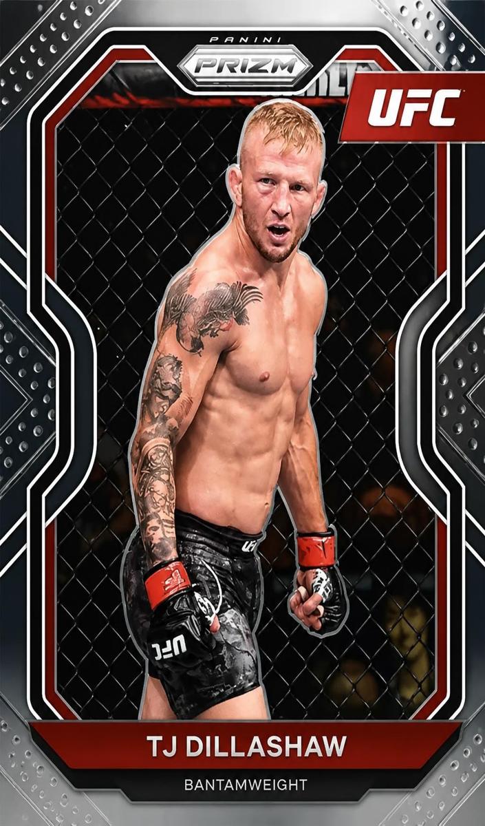 2021 TJ Dillashaw [Orange Prizm] #23