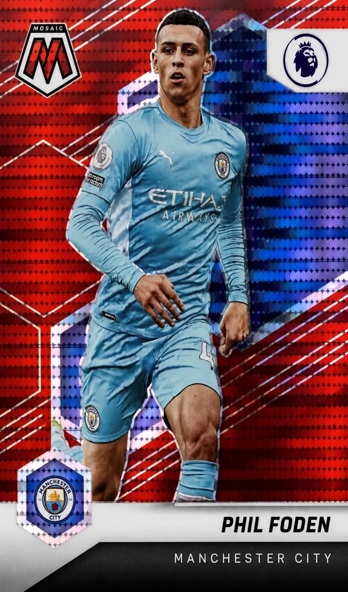 2021 Phil Foden [Red Pulsar] #17