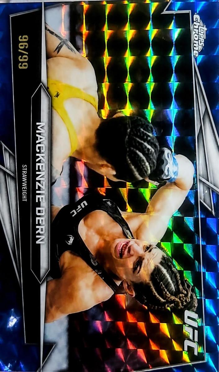 2026 Mackenzie Dern [Blue Geometric Refractor] #185
