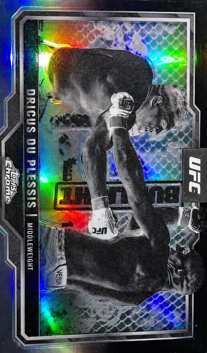 2025 Dricus Du Plessis [Negative Refractor] #137