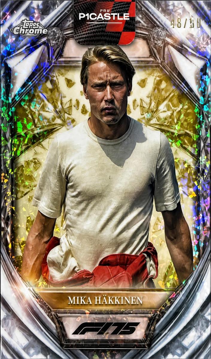 2025 Mika Hakkinen [Gold Mini-Diamond Refractor] #D75-48