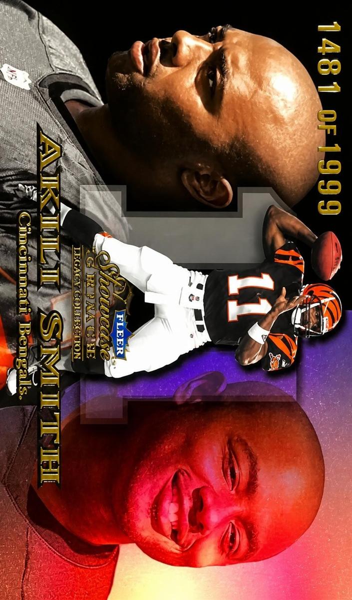 1999 Flair Showcase Akili Smith #189 card