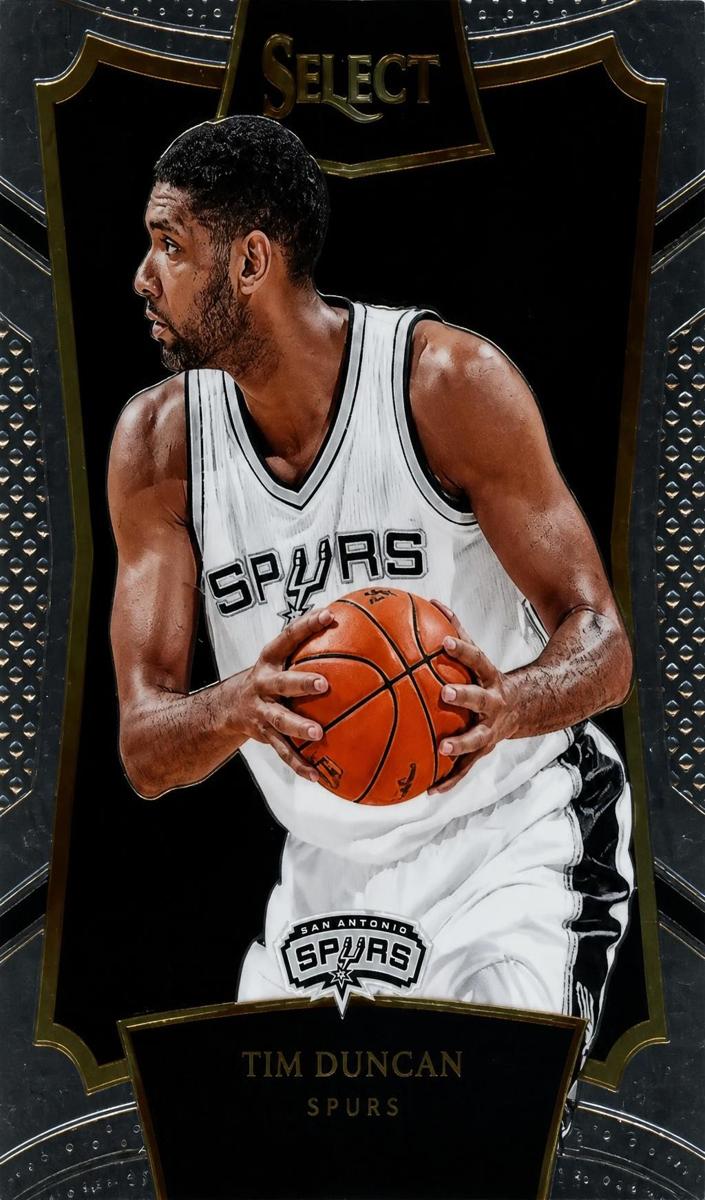 2015 Panini Select Tim Duncan #30 card
