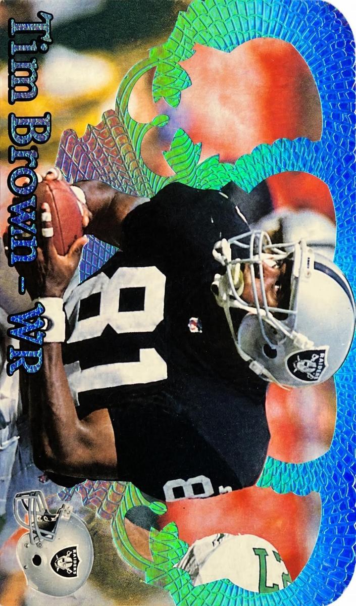 1995 Tim Brown [Blue Holofoil] #107