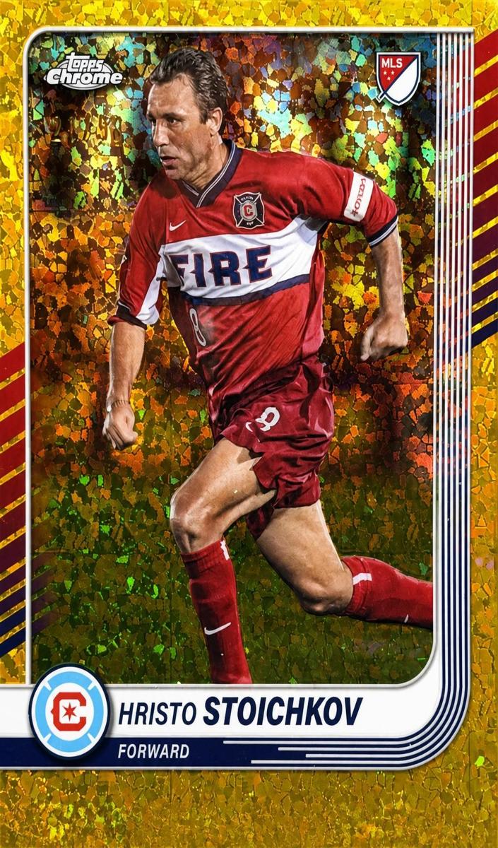 2025 Hristo Stoichkov [Gold Mini-Diamonds Refractor] #84
