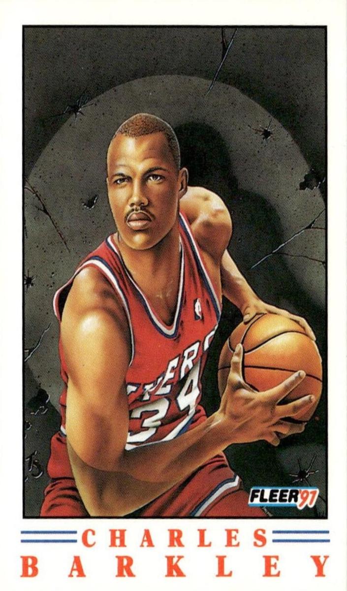 Charles Barkley 1991 Fleer Pro-Vision Basketball