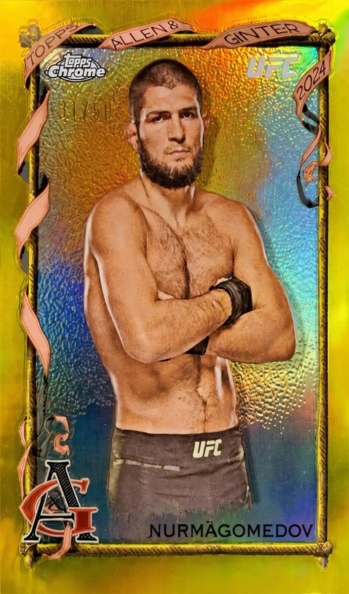 2024 Khabib Nurmagomedov [Gold Refractor] #AAG-3