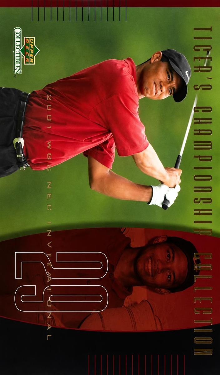 2001 Tiger Woods #TCC29