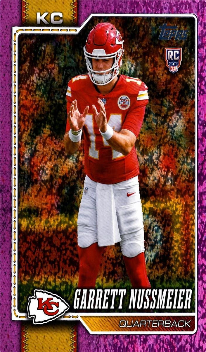 2026 Garrett Nussmeier [Pink Holo Foil] #303