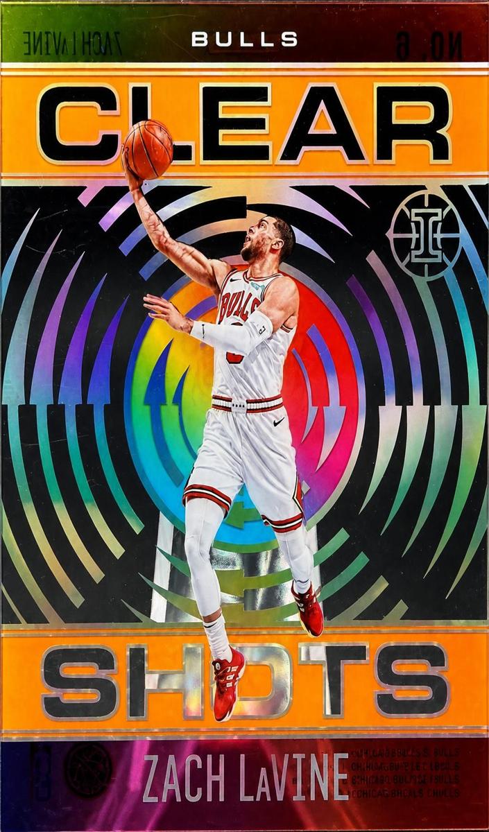 2020 Panini Illusions Zach LaVine [Orange] #6 card