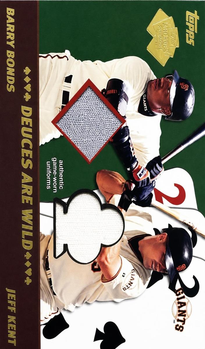 2002 Barry Bonds / Jeff Kent #5D-BK