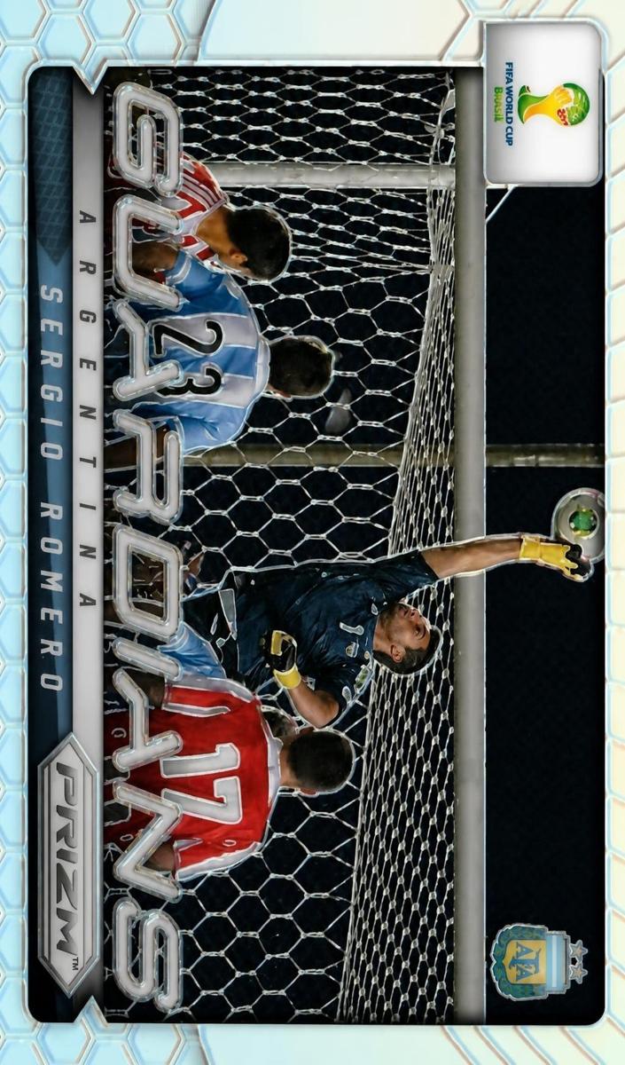 2014 Panini Prizm World Cup Sergio Romero [Silver] #2 card