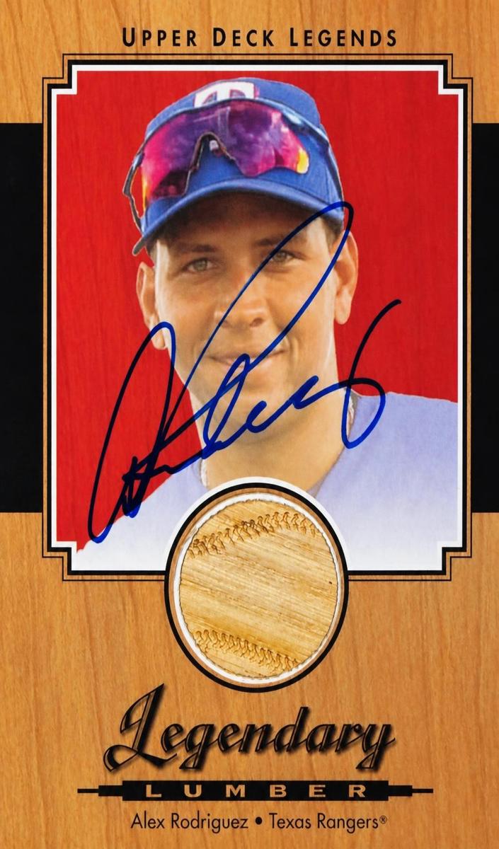 2001 Alex Rodriguez #SJ-AR