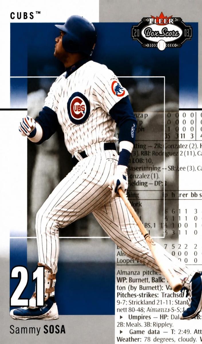 2003 Sammy Sosa #12