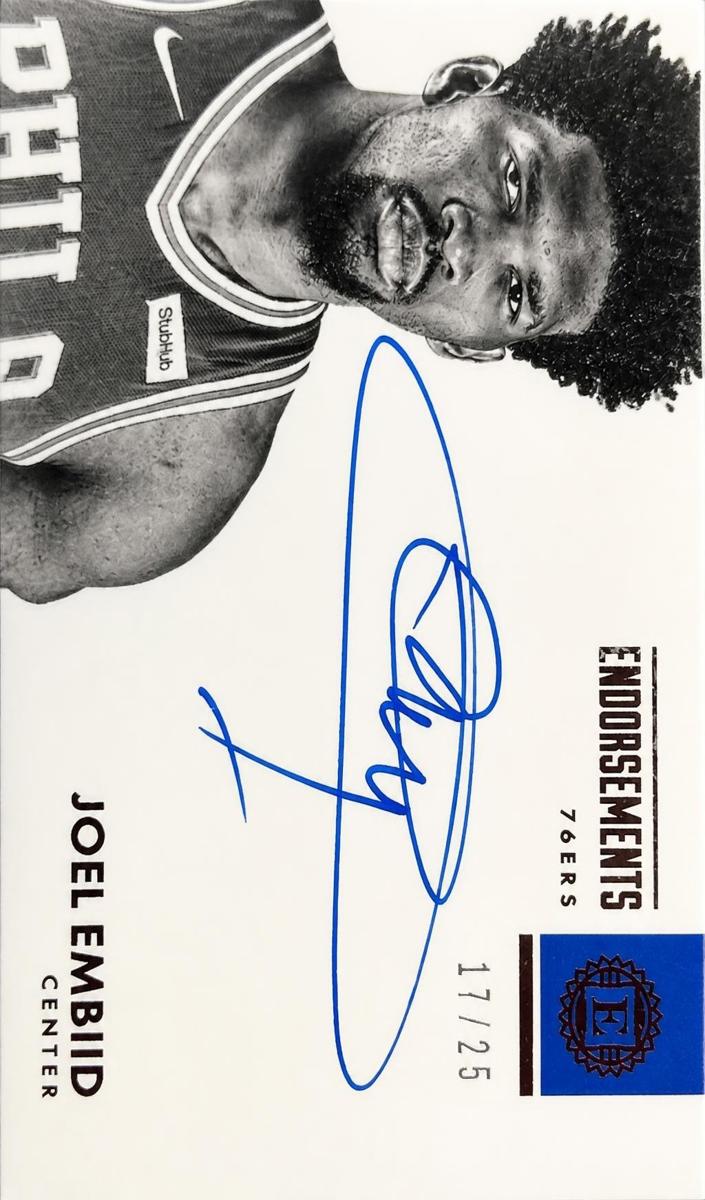 2017 Joel Embiid [Gold] #E-JEM