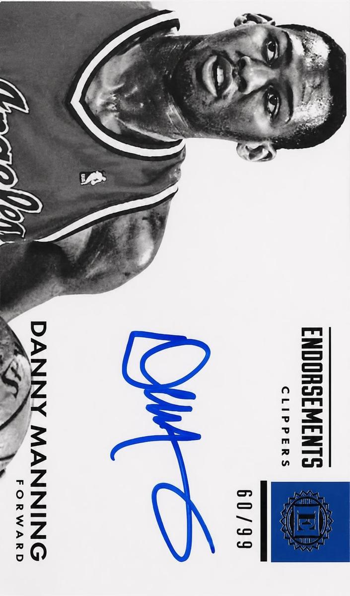 2017 Danny Manning #E-DMG