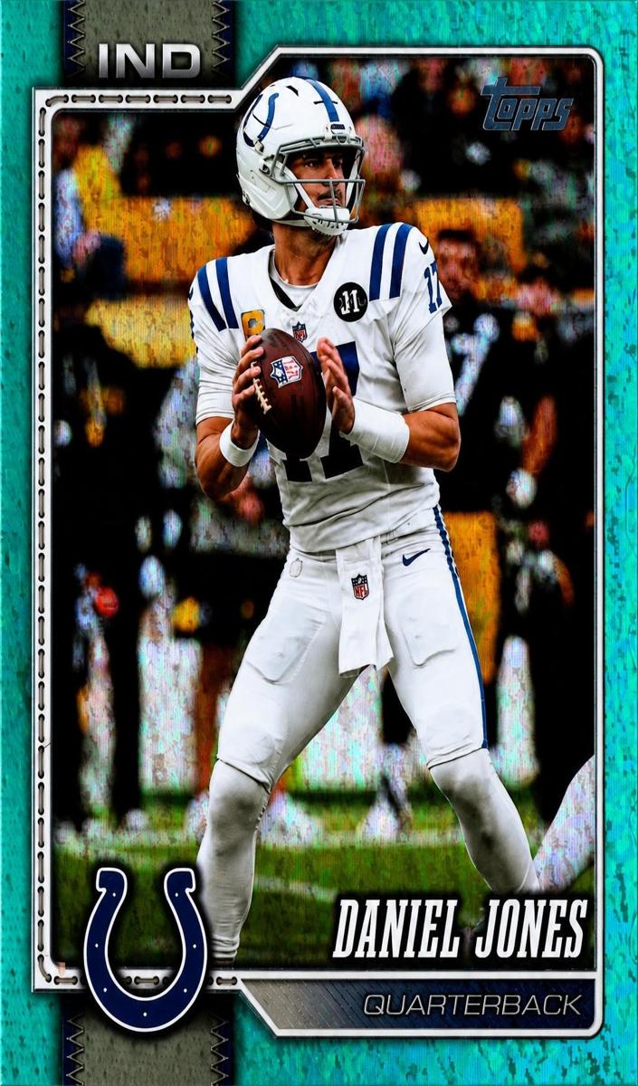 2026 Daniel Jones [Aqua Holo Foil] #89