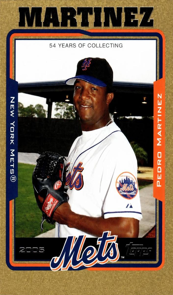 2005 Topps Pedro Martinez [Gold] #575 card
