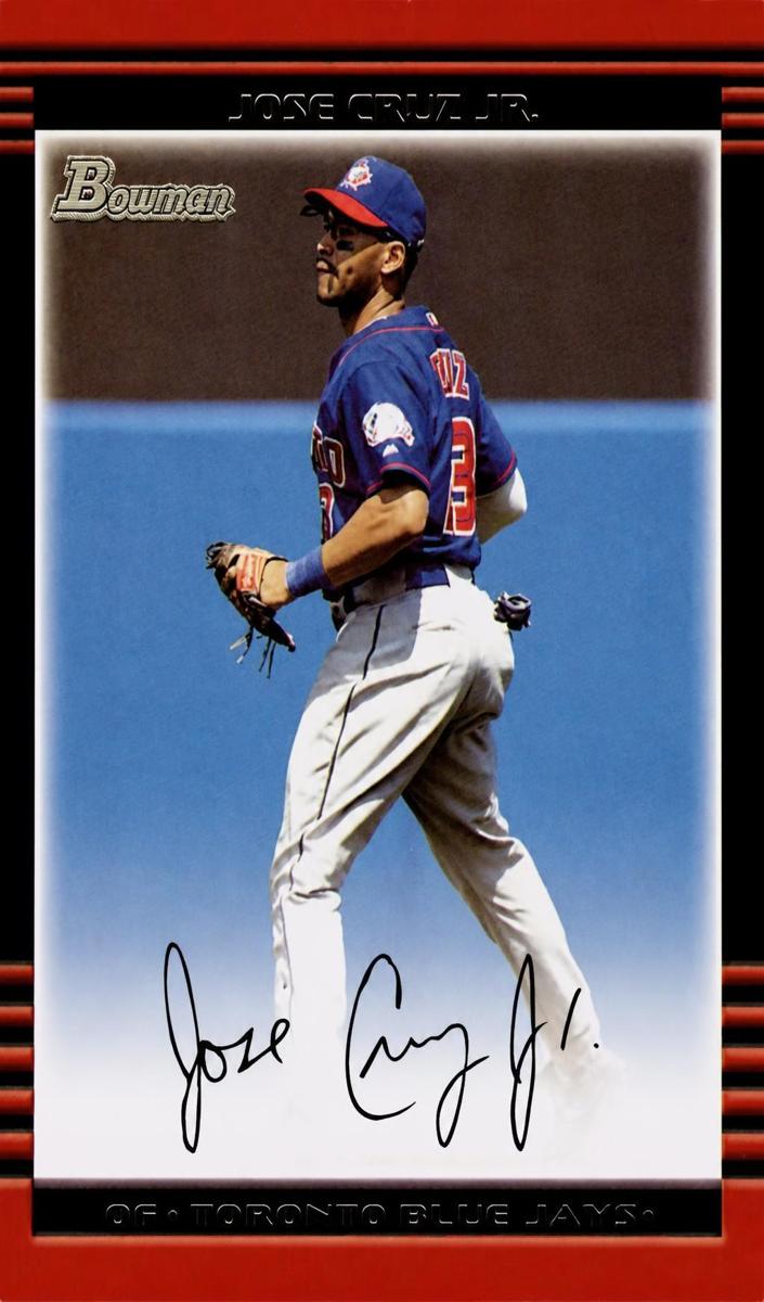 2002 Bowman Jose Cruz Jr. #14 card