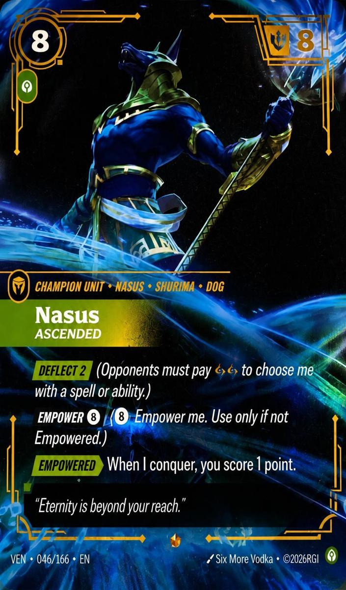 2026 Nasus, Ascended [Foil] #46