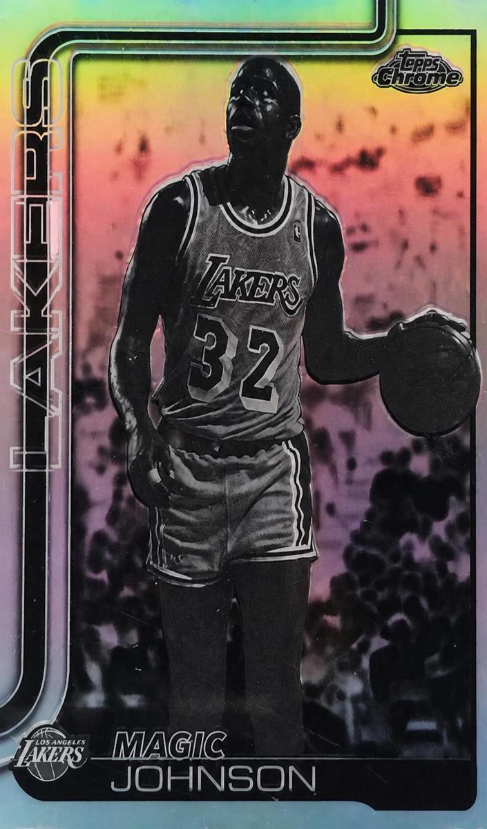 2025 Magic Johnson [Negative Refractor] #149